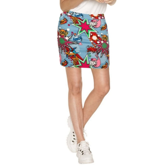 Royal & Awesome Partoon Ladies Skort - Picture 1 of 11